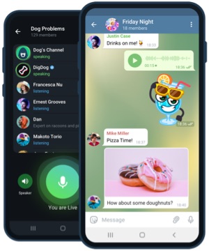 纸飞机(Telegram) 安卓界面